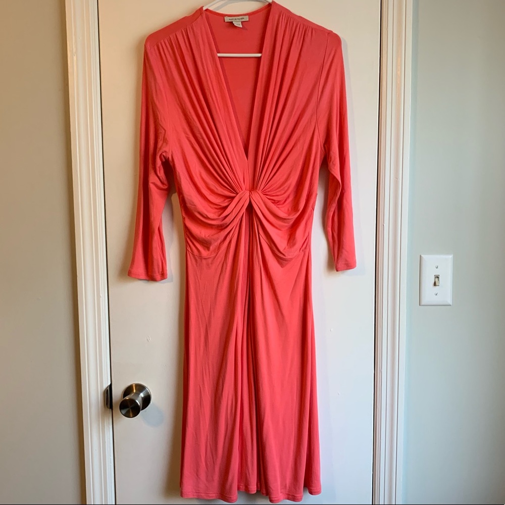 Spring 3/4 Length Sleeve Dress